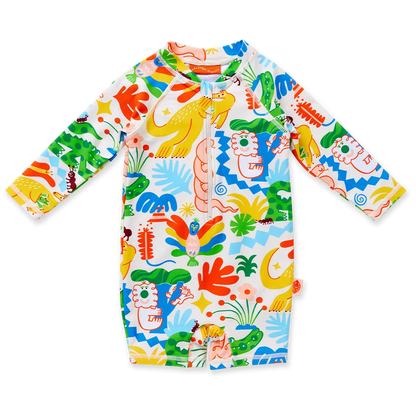 Halcyon Nights - Long Sleeve Rashsuit | Tropicool