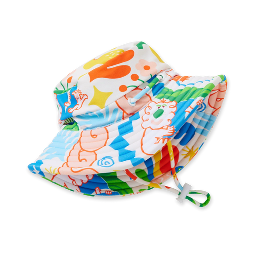 Halcyon Nights - Swim Bucket Hat | Tropicool
