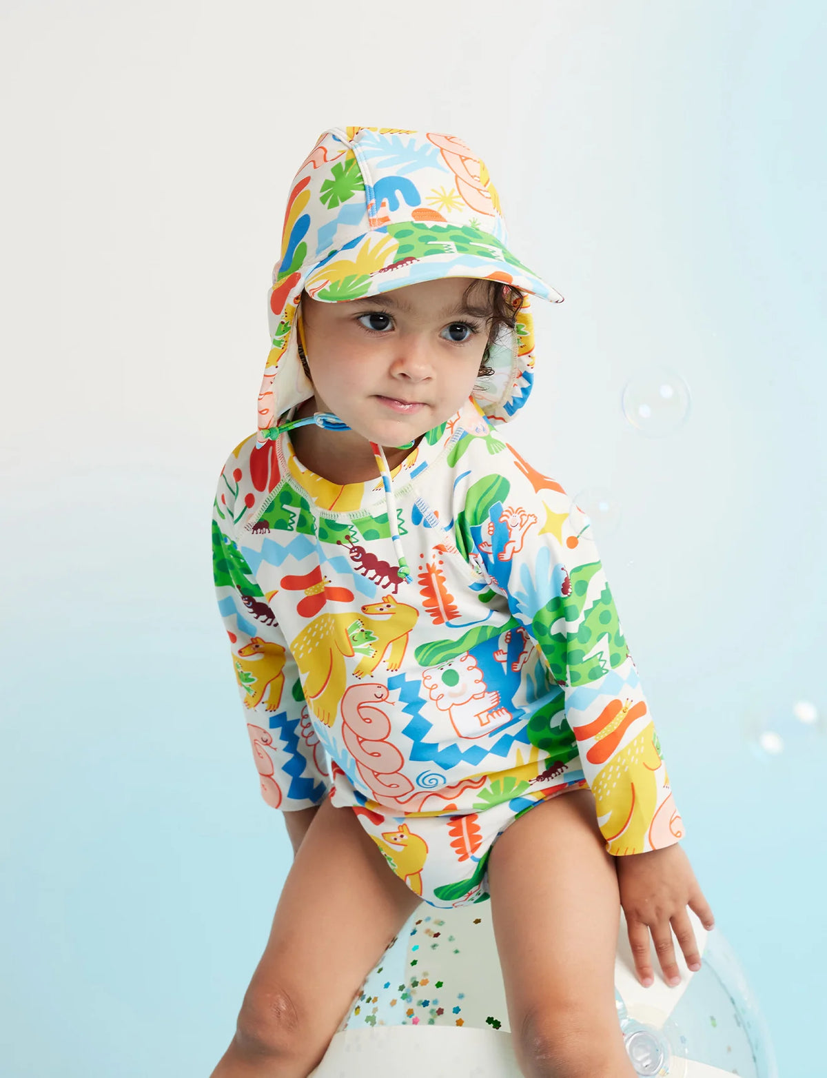 Halcyon Nights - Swim Legionnaire Hat | Tropicool