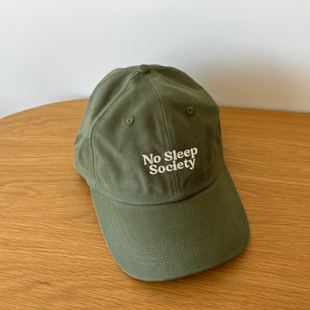 No Sleep Society Cap