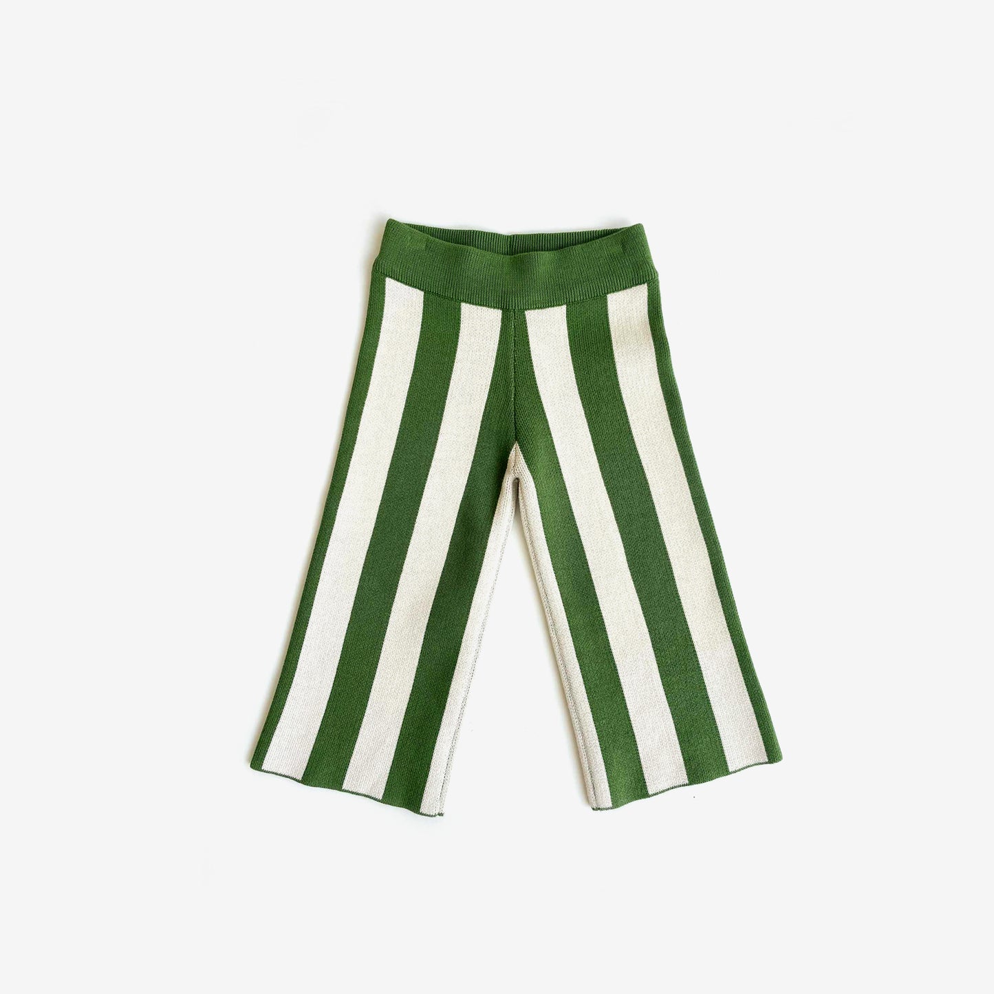 Organic Knit Clover Stripe Pants