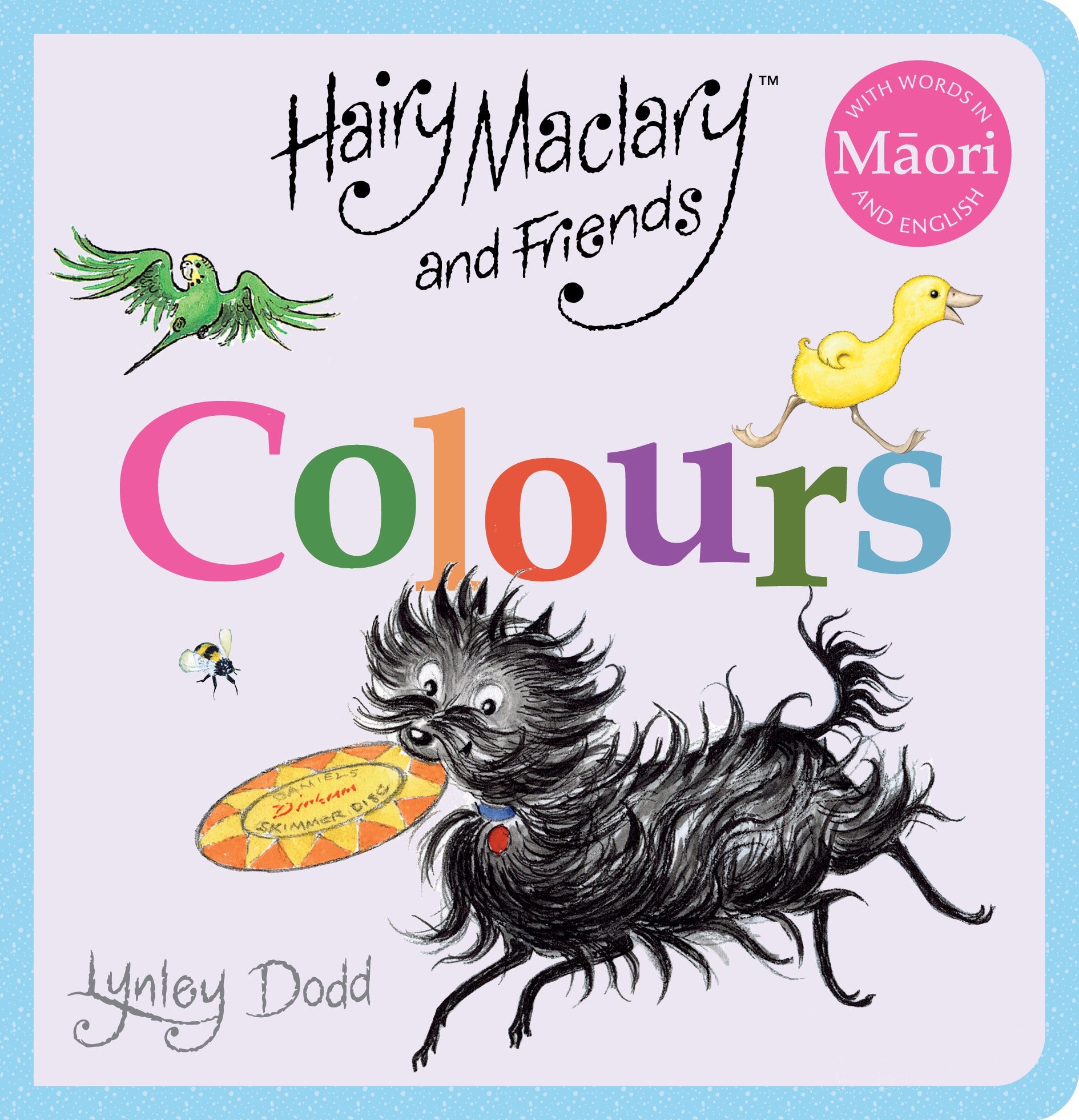 Hairy Maclary Colours in Maori & English