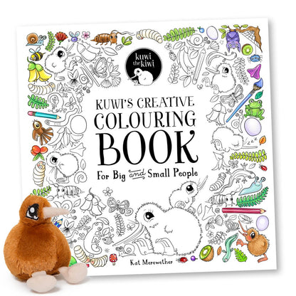 Kuwi's Creative Colouring Book.