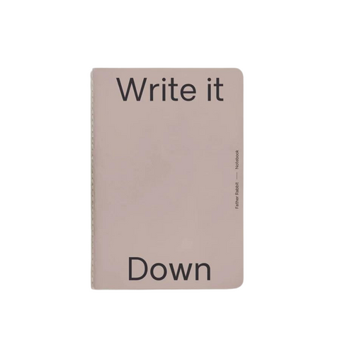 Father Rabbit Write It Down Notebook available at Little Mash Boutique