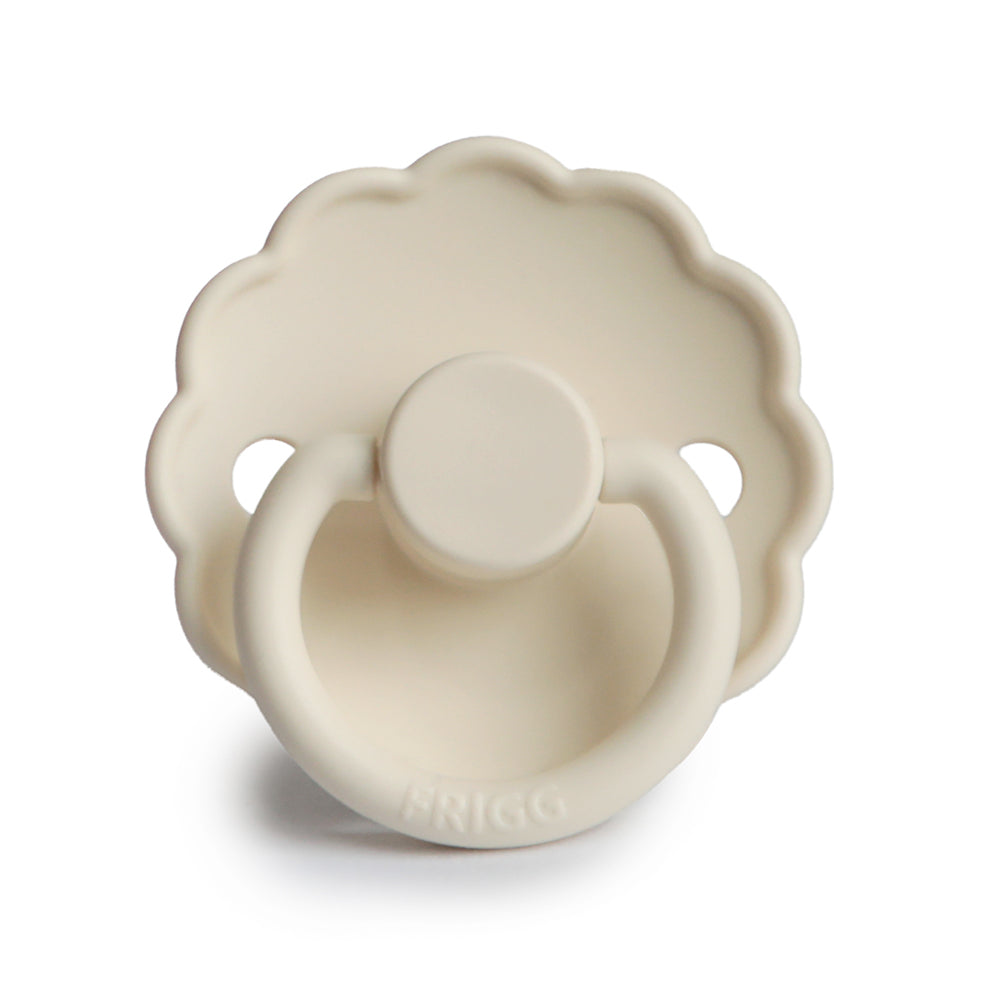 Frigg Daisy Silicone Pacifier - Cream available at Little Mash Boutique
