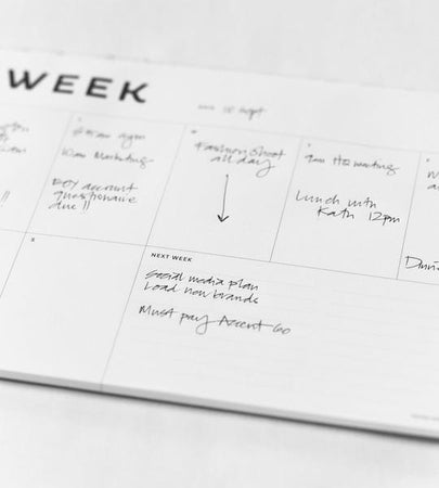 A4 Week Planner by Father Rabbit Stationary  Edit alt text