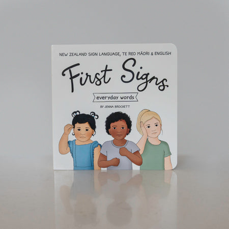 New Zealand Sign Language book for babies by Jenna Brockett