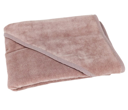 Dusty Pink Hooded Baby Towel by Mum2Mum