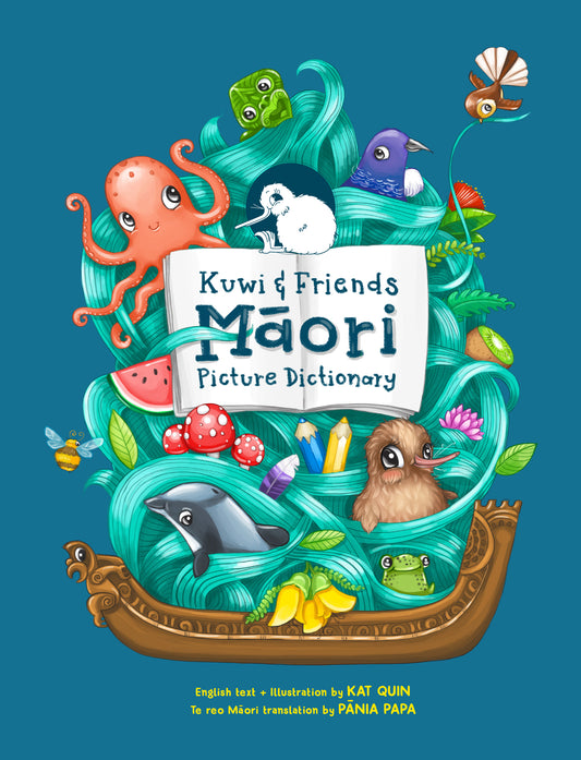 Kuwi & Friends Maori Picture Dictionary.