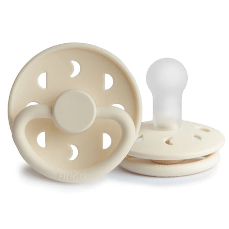 Moon Phase Silicone Pacifier - Cream