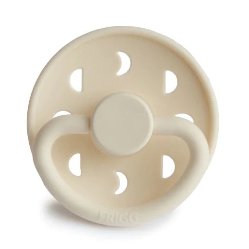 Frigg Moon Phase Silicone Pacifier - Cream available at Little Mash Boutique