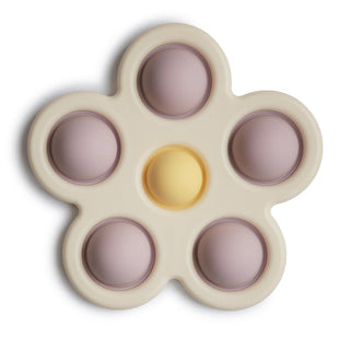 Flower Press Toy - Lilac/Daffodil/Ivory