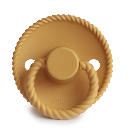 Rope Natural Latex Pacifier - Honey Gold