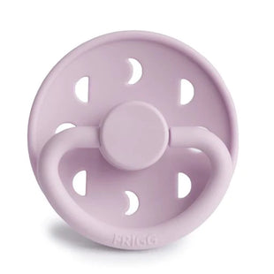 Moon Phase Silicone Pacifier - Soft Lilac