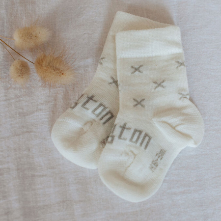 Fox Merino Socks by Lamington