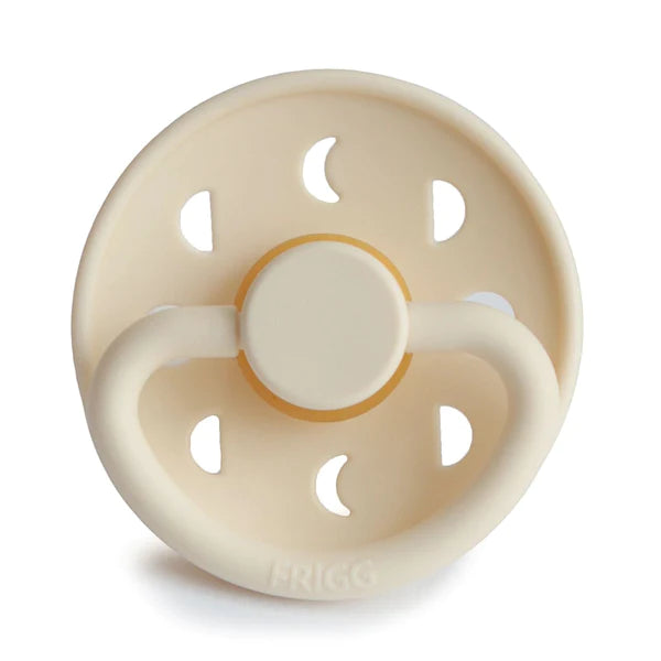 Moon Phase Natural Latex Pacifier - Cream