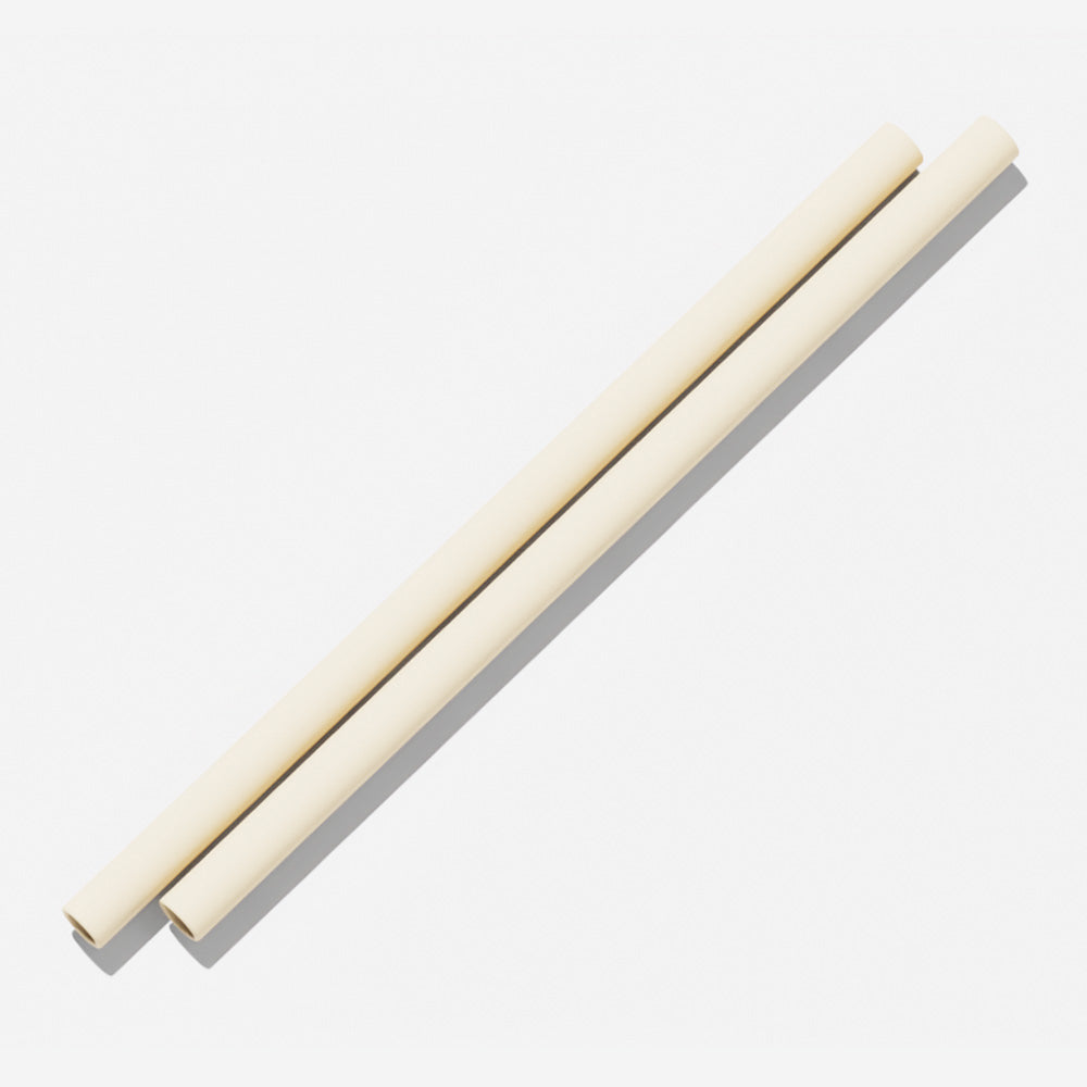 Bink Silicone Straws - Cream