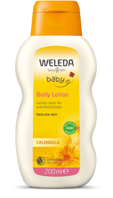 Weleda Calendula Body Lotion available at Little Mash Boutique