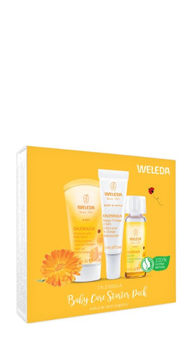 Weleda Calendula Baby Care Starter Pack available at Little Mash Boutique