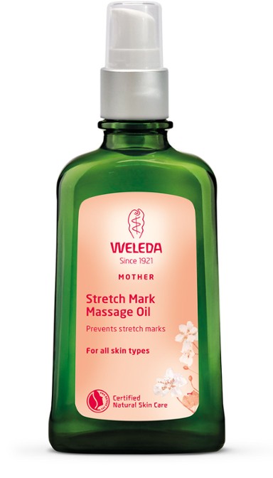 Weleda Stretch Mark Massage Oil available at Little Mash Boutique